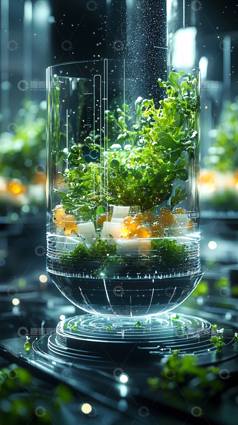 未来科技植物培养