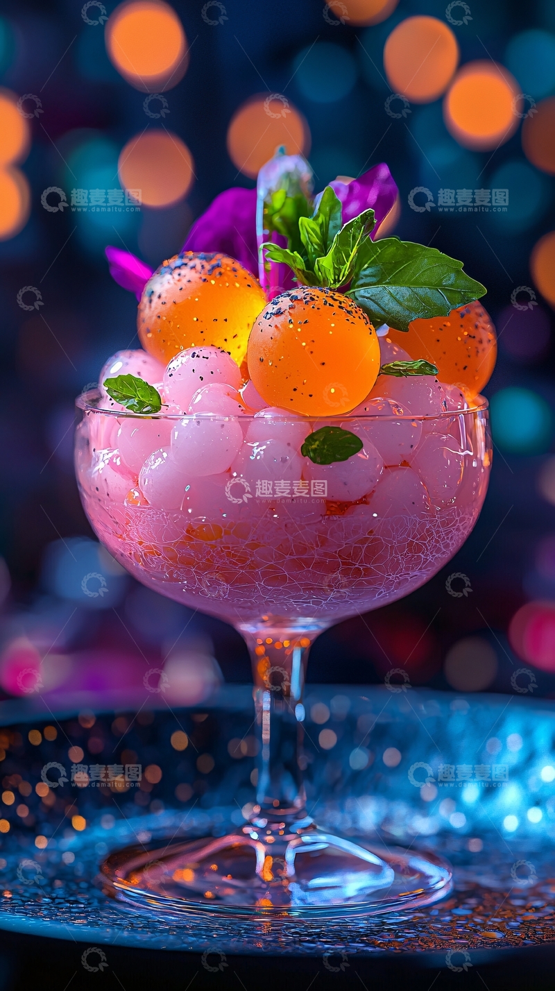 高清大图下载【趣麦麦图】梦幻粉色甜品