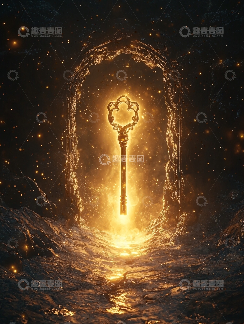 高清大图下载【趣麦麦图】光之钥匙