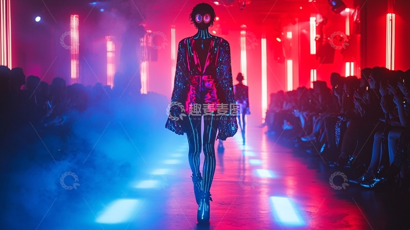 高清大图下载【趣麦麦图】时尚走秀