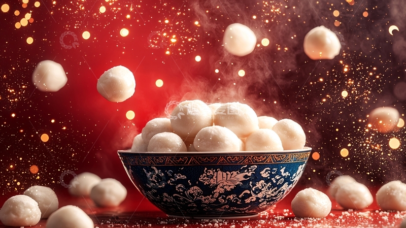 高清大图下载【趣麦麦图】汤圆