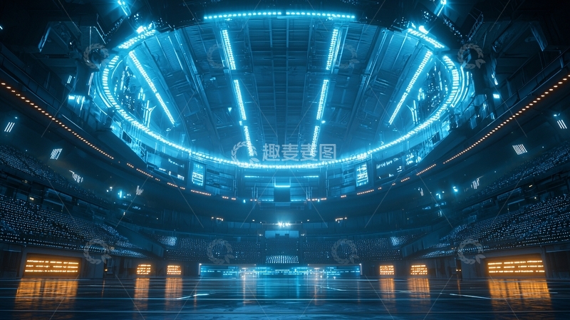 高清大图下载【趣麦麦图】未来科技感空间25