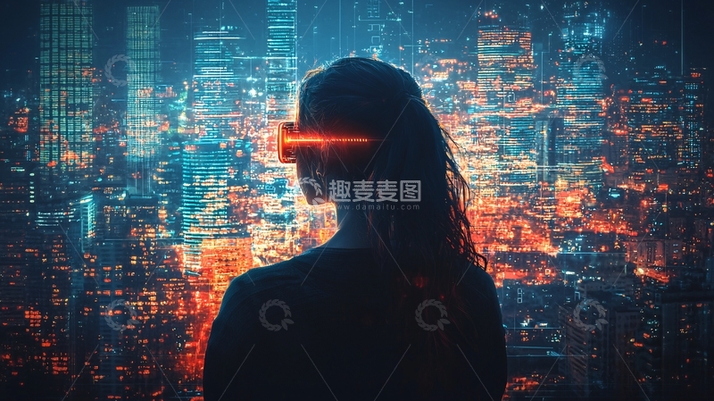 高清大图下载【趣麦麦图】未来都市