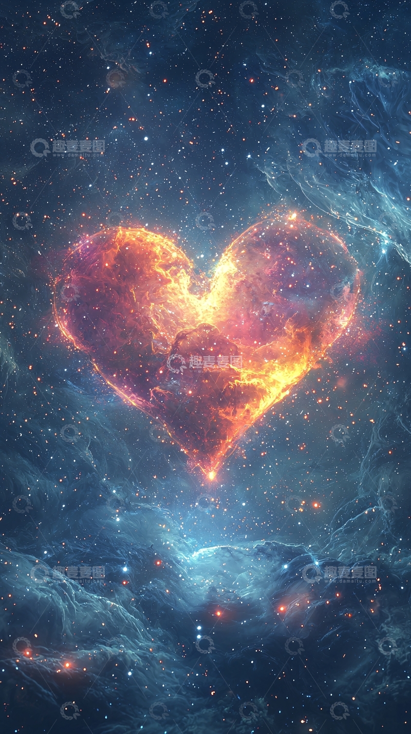 高清大图下载【趣麦麦图】宇宙之心