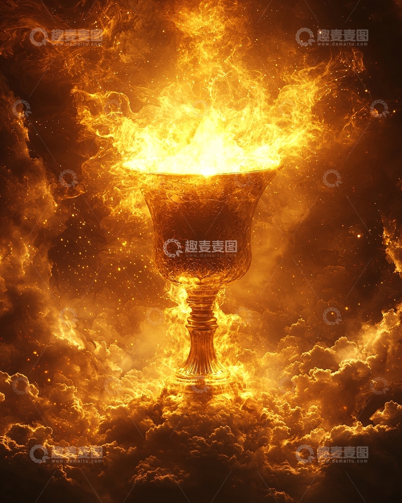 高清大图下载【趣麦麦图】火焰圣杯