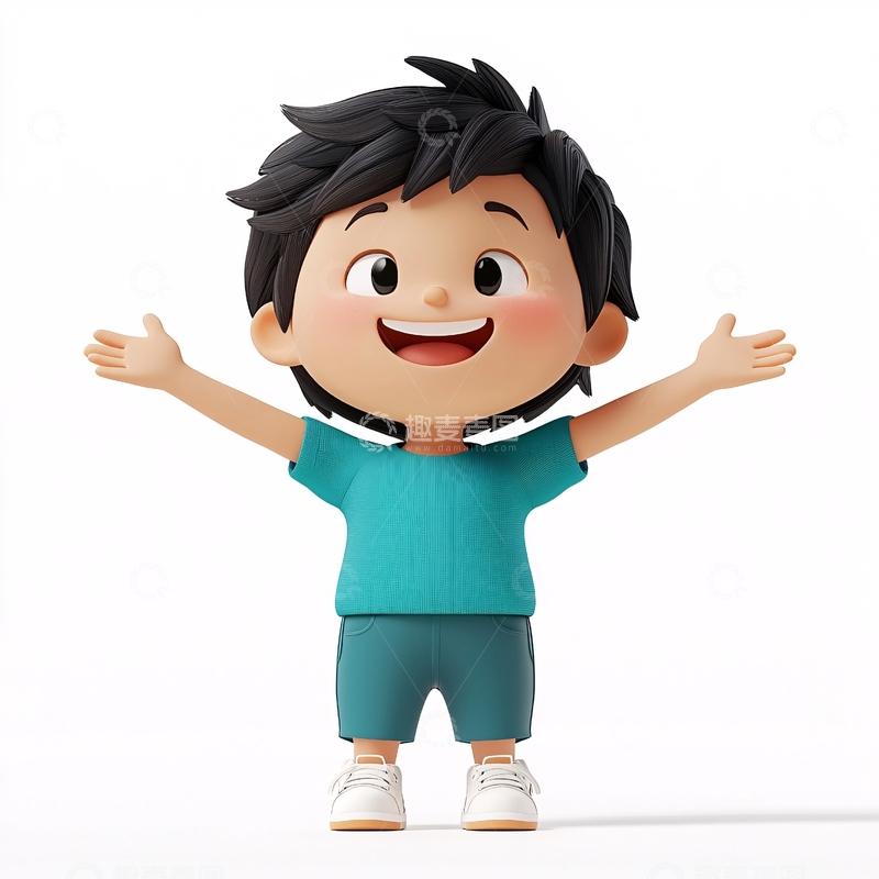 高清大图下载【趣麦麦图】快乐男孩