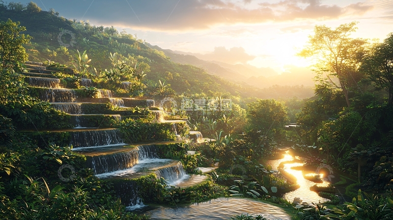 高清大图下载【趣麦麦图】日出