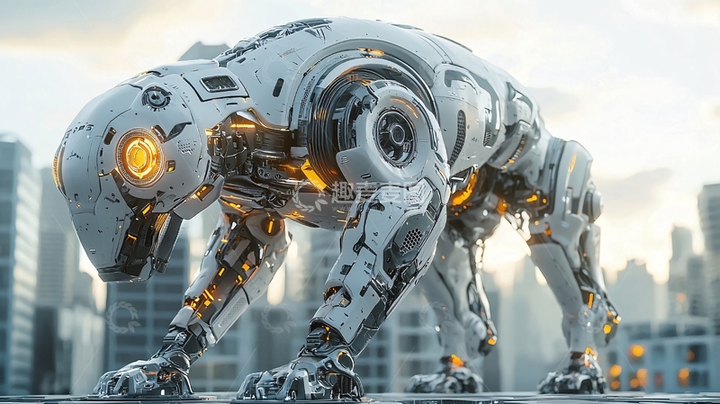 高清大图下载【趣麦麦图】机械兽