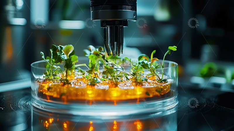 机器人播种幼苗