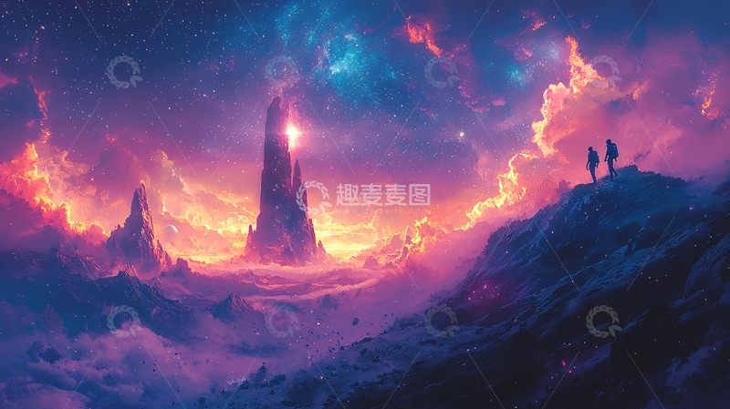 高清大图下载【趣麦麦图】梦幻宇宙奇观