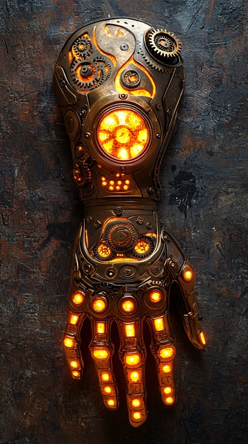 蒸汽朋克机械臂