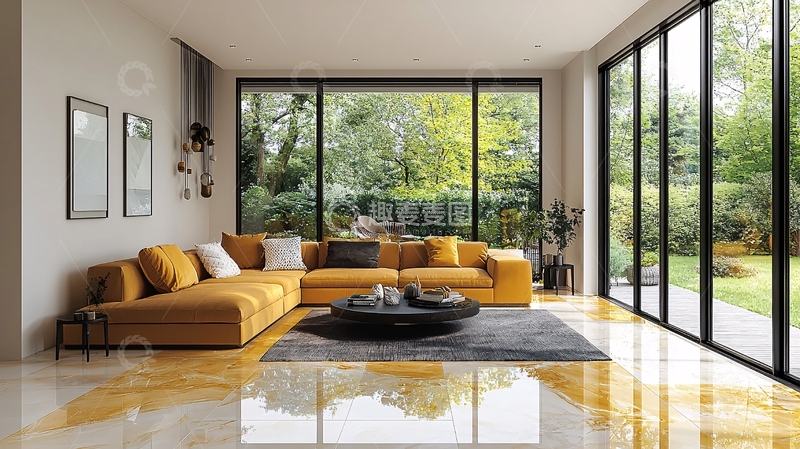 高清大图下载【趣麦麦图】现代简约客厅装修