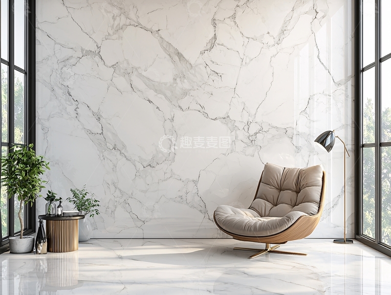 高清大图下载【趣麦麦图】简约现代客厅