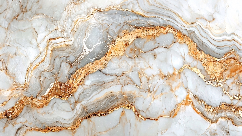 高清大图下载【趣麦麦图】灰白金大理石纹理