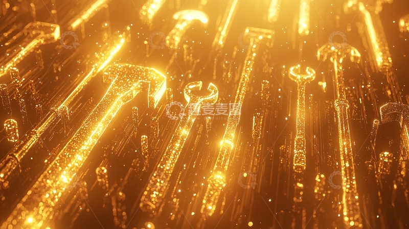 高清大图下载【趣麦麦图】-金色工具