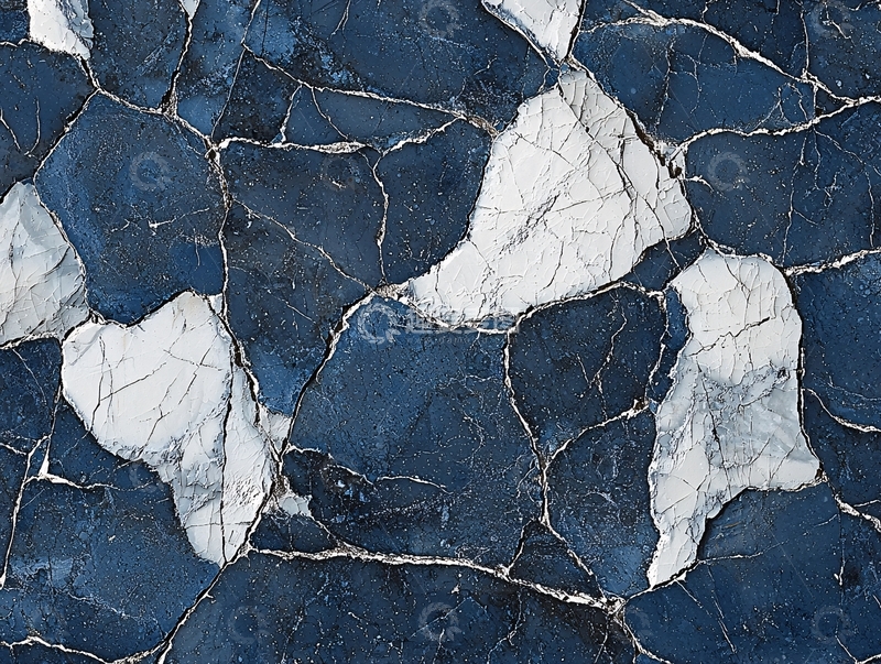 高清大图下载【趣麦麦图】蓝白相间石材纹理