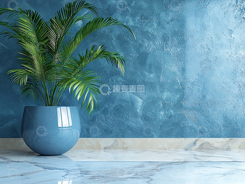 高清大图下载【趣麦麦图】蓝色背景