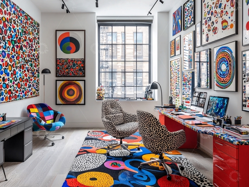 高清大图下载【趣麦麦图】现代艺术工作室