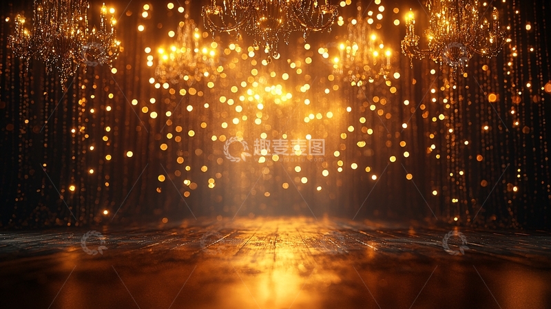 高清大图下载【趣麦麦图】璀璨灯光背景