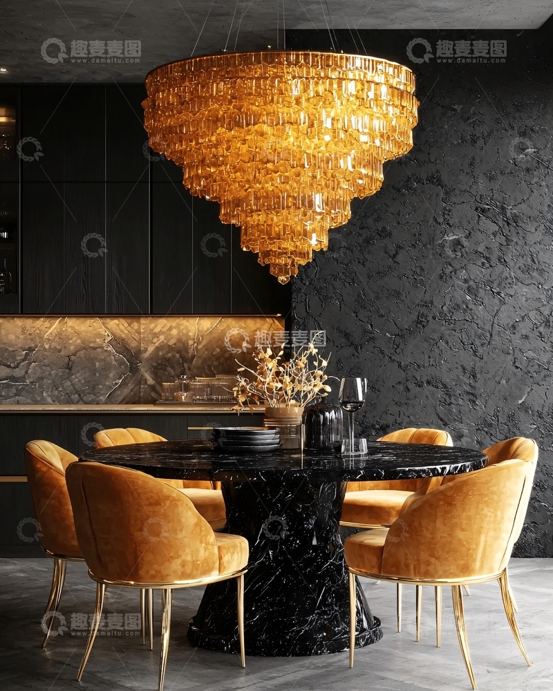 高清大图下载【趣麦麦图】奢华水晶吊灯