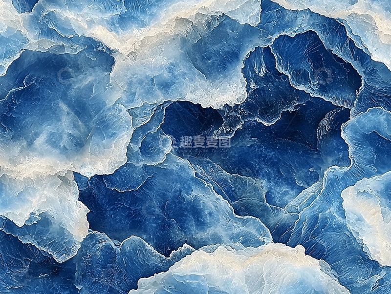 高清大图下载【趣麦麦图】蓝色云朵纹理