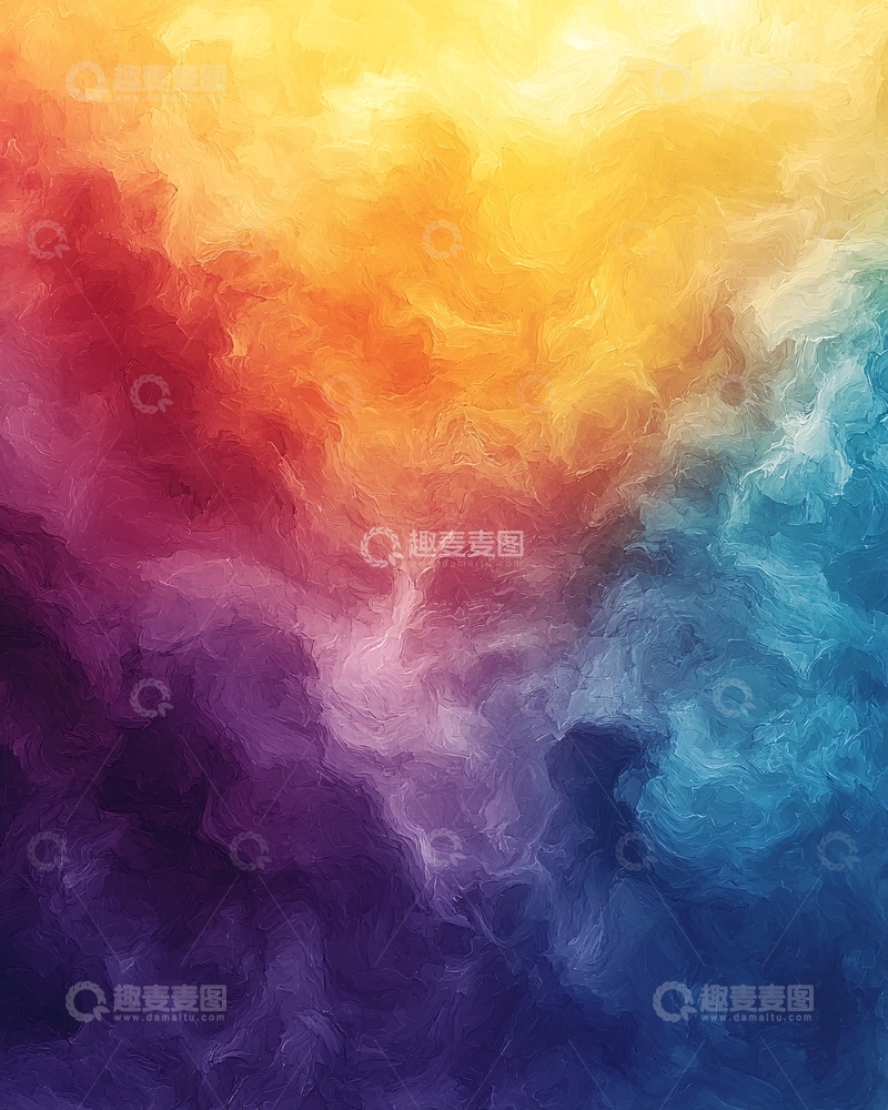 高清大图下载【趣麦麦图】彩色烟雾背景