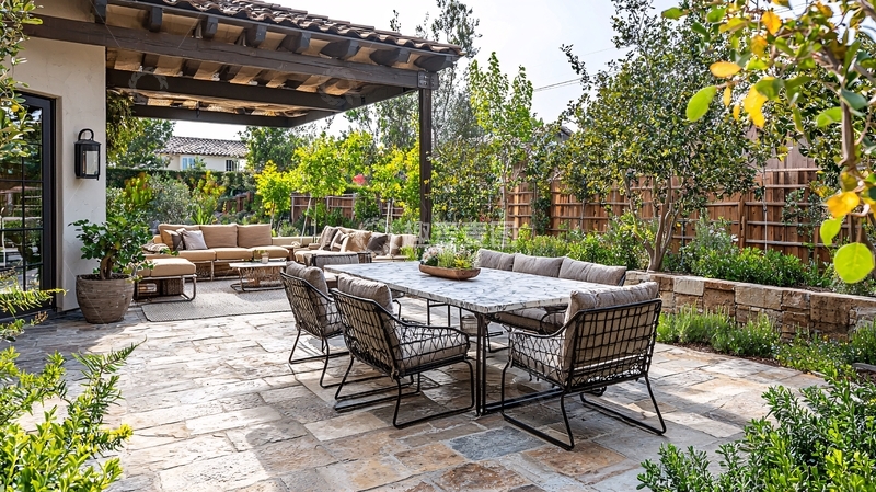 高清大图下载【趣麦麦图】庭院休闲区设计