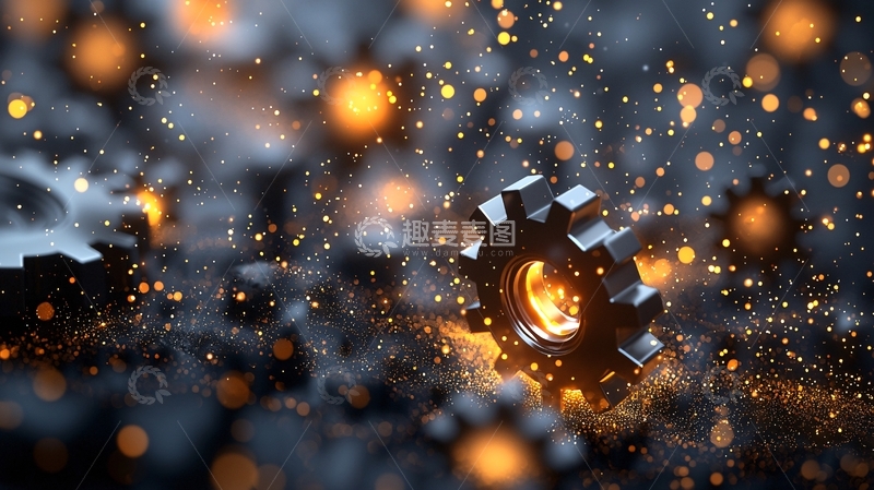 高清大图下载【趣麦麦图】机械齿轮