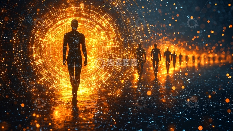 高清大图下载【趣麦麦图】光之通道