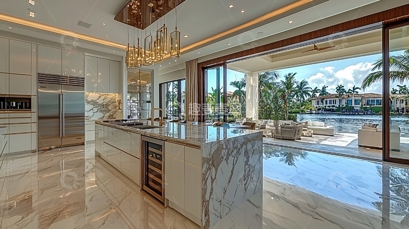 高清大图下载【趣麦麦图】现代奢华厨房