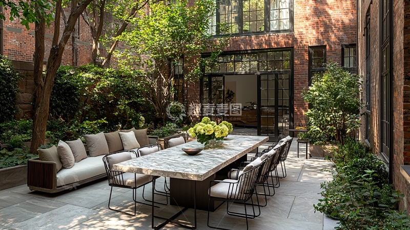 高清大图下载【趣麦麦图】庭院花园设计