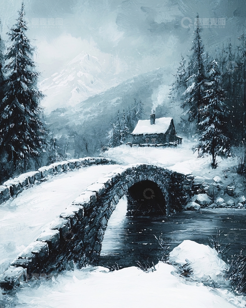 高清大图下载【趣麦麦图】雪景