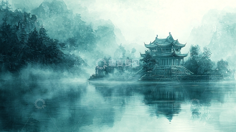 高清大图下载【趣麦麦图】水墨画