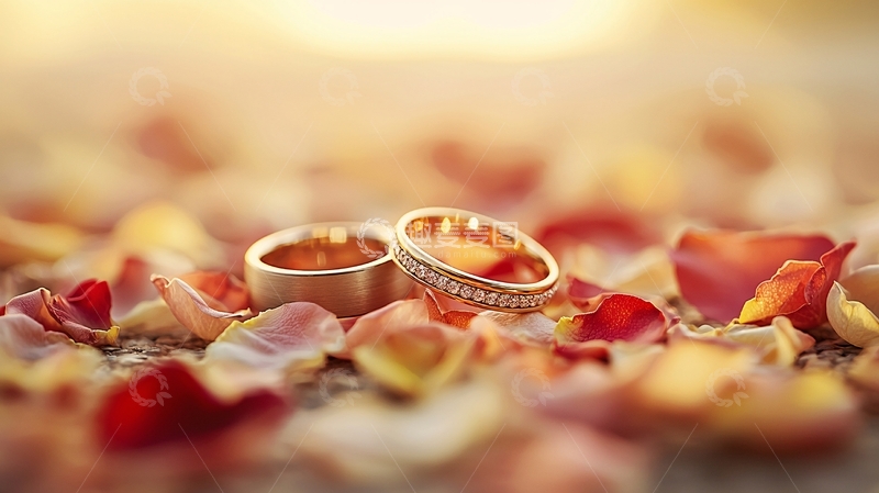 高清大图下载【趣麦麦图】婚戒