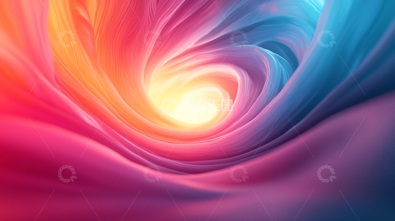 高清大图下载【趣麦麦图】色彩漩涡
