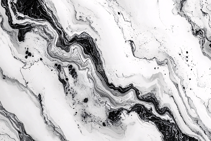 高清大图下载【趣麦麦图】黑白水墨纹理