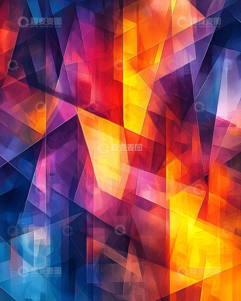 高清大图下载【趣麦麦图】抽象几何