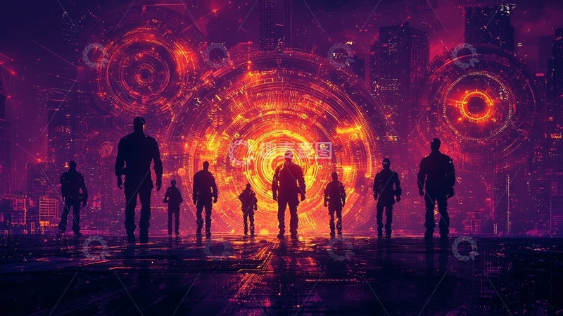 高清大图下载【趣麦麦图】未来都市