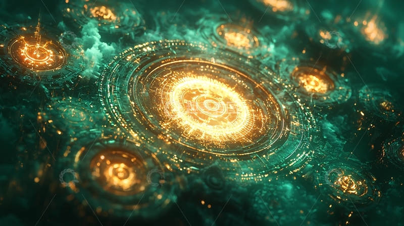 奇幻科技感能量核心