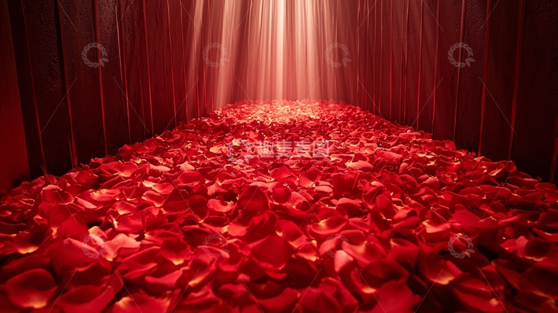 高清大图下载【趣麦麦图】红色玫瑰花瓣