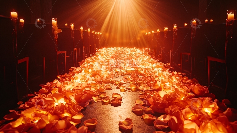 高清大图下载【趣麦麦图】火光之路