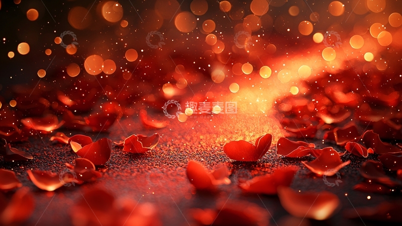 高清大图下载【趣麦麦图】红色玫瑰花瓣