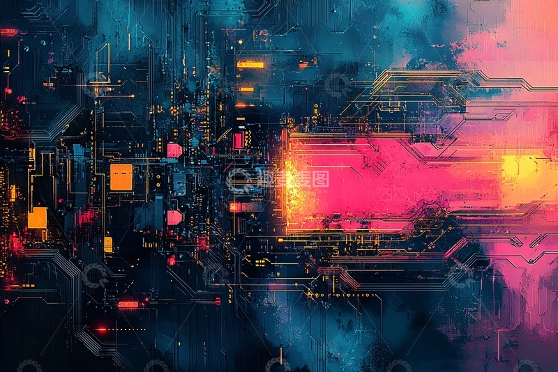 高清大图下载【趣麦麦图】未来科技感
