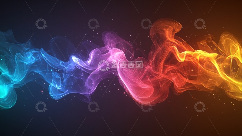 高清大图下载【趣麦麦图】彩色烟雾