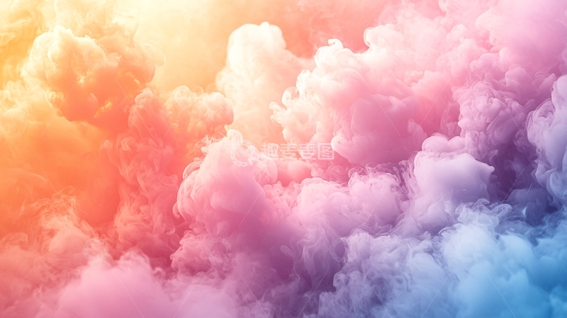 高清大图下载【趣麦麦图】彩色烟雾