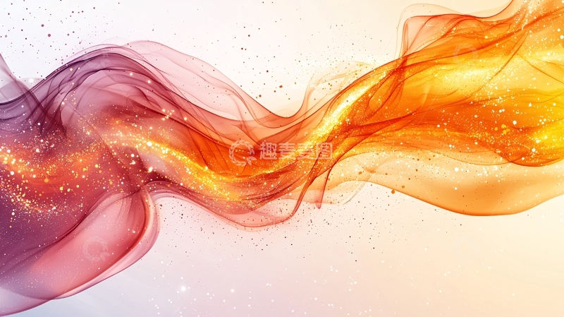 高清大图下载【趣麦麦图】流动的彩色烟雾