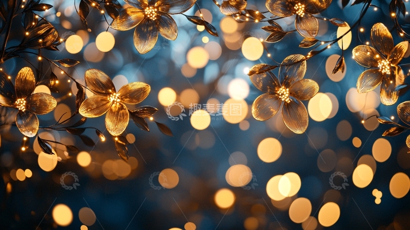 高清大图下载【趣麦麦图】梦幻灯光背景