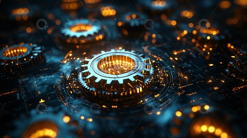 高清大图下载【趣麦麦图】高清金属齿轮