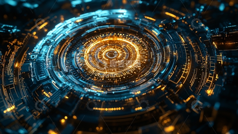 高清大图下载【趣麦麦图】科幻机械核心