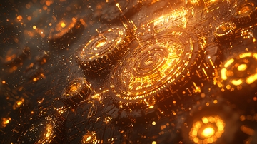 蒸汽朋克齿轮城市